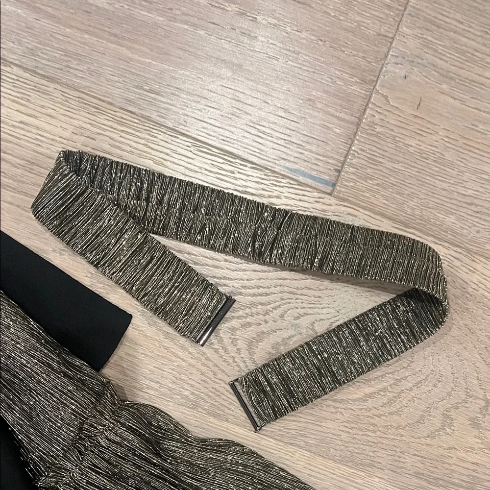 Sabina Musayev Ray Metallic Gold Maxi Dress - Picture 6 of 6